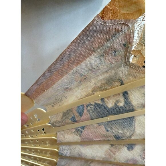 Vintage Spanish Lace Hand Fan - Picture 10 of 12